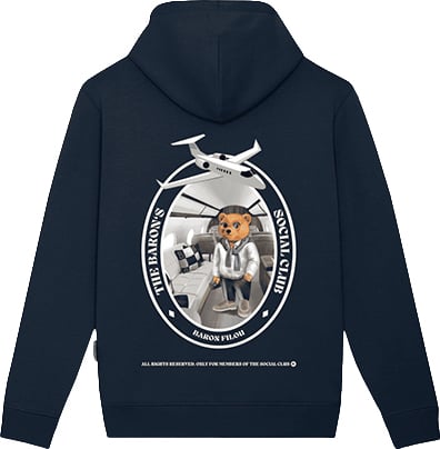 Baron Filou Baron Filou The Millionaire Backprint Hoodie