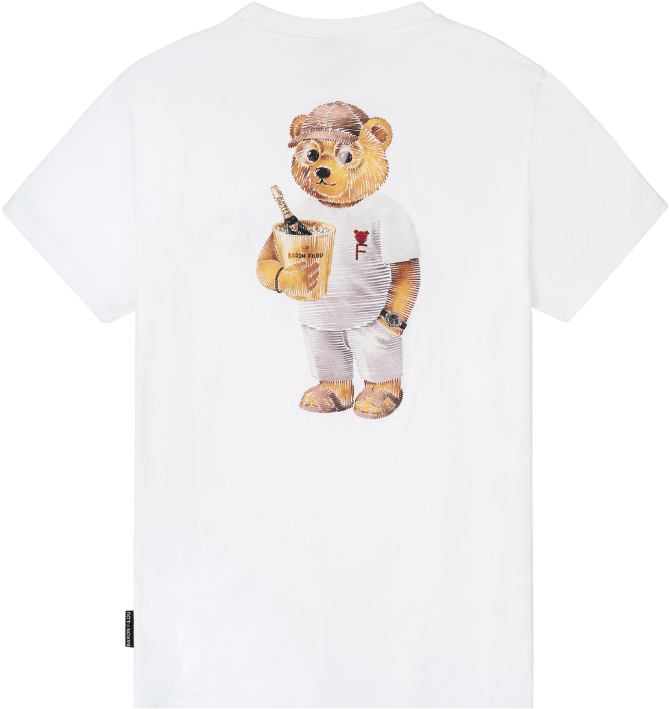 Baron Filou Baron Filou Backprint T-Shirt With Box Design The Beach Club King