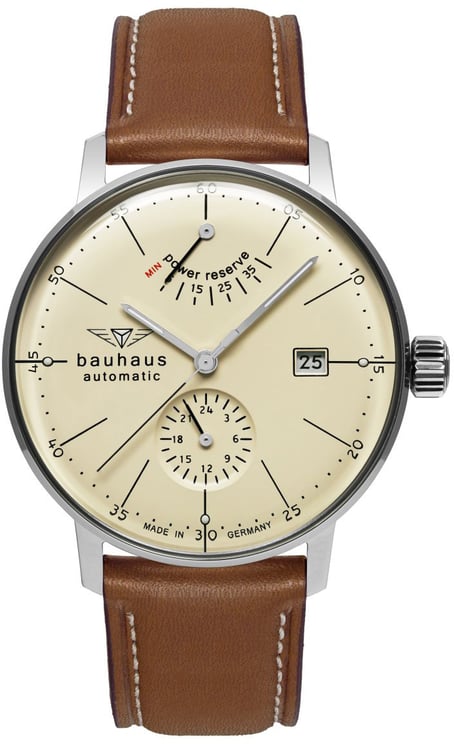 Bauhaus 2060-5 Dessau automatisch horloge 41 mm