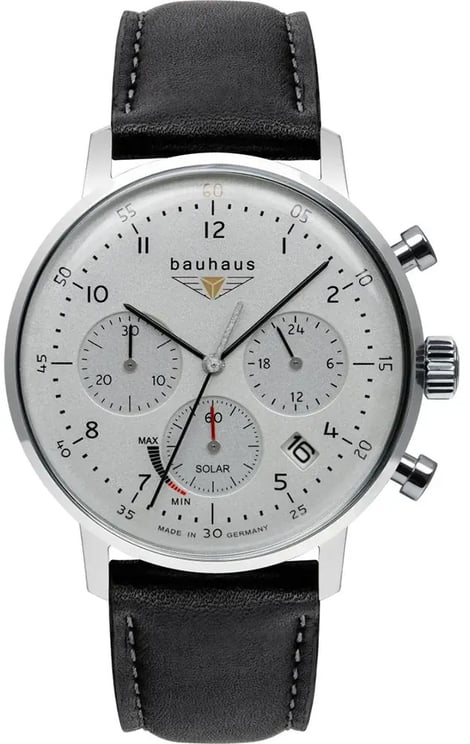 Bauhaus 2086-1 Dessau solar chronograaf horloge