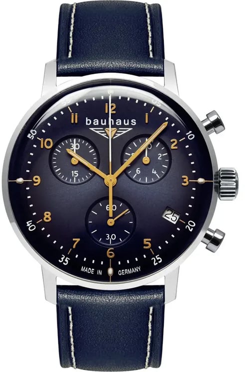 Bauhaus 2096-3 Dessau chronograaf horloge