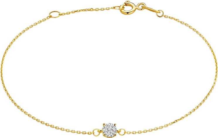 Beloro Jewels Beloro Jewels Monte Napoleone - Armband - Goud