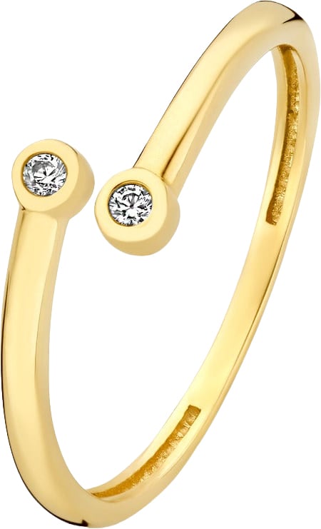 Beloro Jewels Beloro Jewels Stella - Ring - Goud