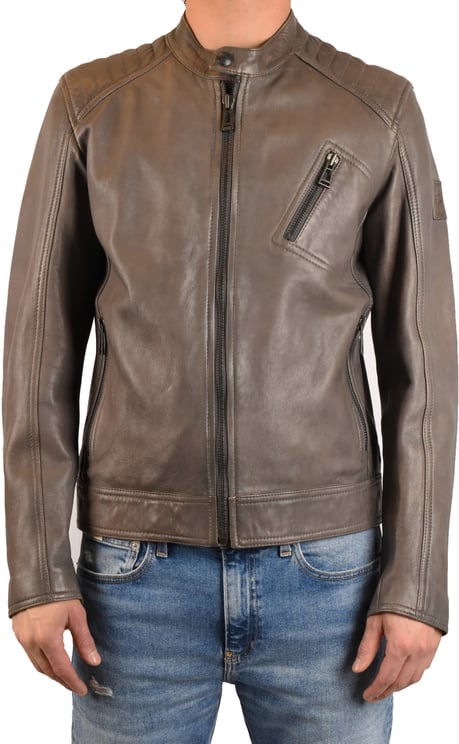Belstaff Jackets Gray