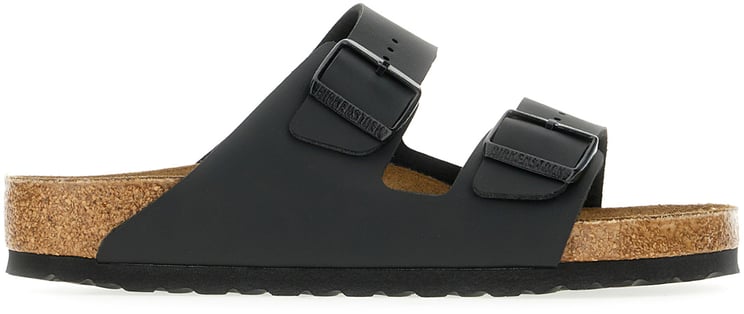 Birkenstock Birkenstock Black leather Arizona sandals
