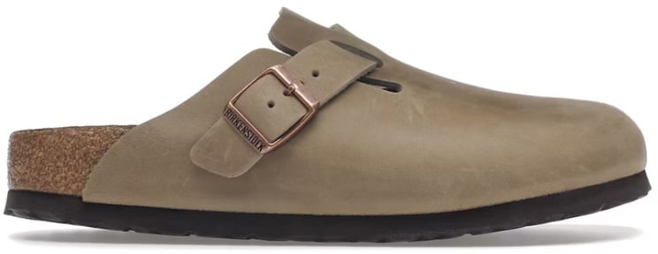 Birkenstock Birkenstock Boston Soft Footbed Oiled Leather Tobacco Brown