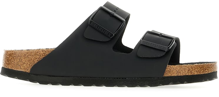 Birkenstock Birkenstock Black leather Arizona sandals