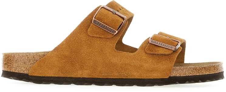 Birkenstock Birkenstock Caramel suede Arizona sandals