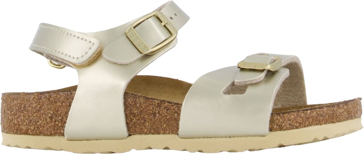 Birkenstock Birkenstock Rio Meisjes Sandalen In Goud