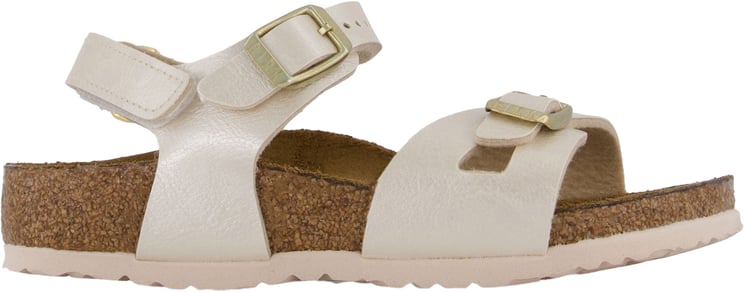 Birkenstock Birkenstock Rio Meisjes Sandalen In Wit