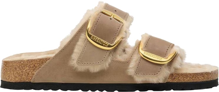 Birkenstock Arizona Big Buckle Shearling-Lined Sandals