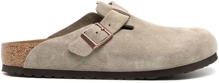 Birkenstock Boston Suede Leather Taupe