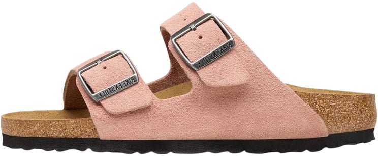 Birkenstock Ciabatta Arizona Suede Leather Pink Clay