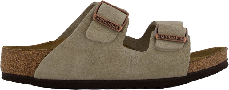 Birkenstock Birkenstock Unisex Slippers In Taupe