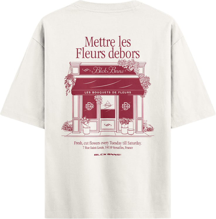 Black Bananas LES FLEURS T-SHIRT