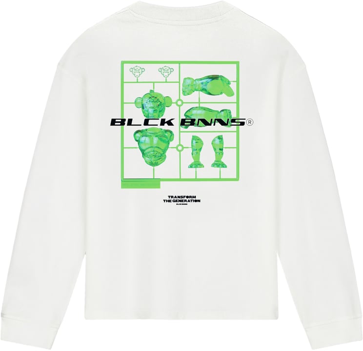 Black Bananas KIDS ACTION FIGURE LONGSLEEVE T-SHIRT