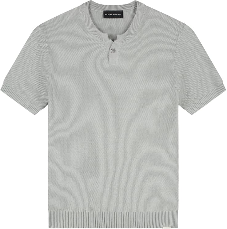 Black Bananas WAFLE KNIT HENLEY