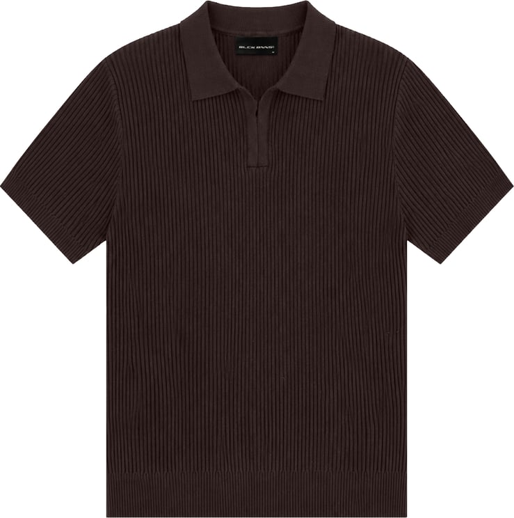 Black Bananas V KNIT POLO
