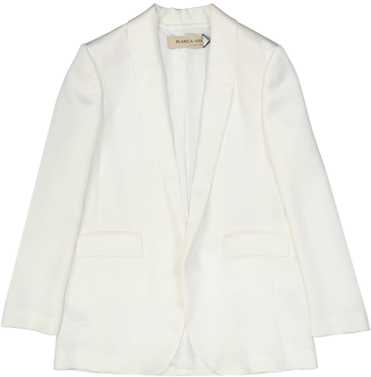 Blanca Vita Blanca Vita Satin Effect Jacket