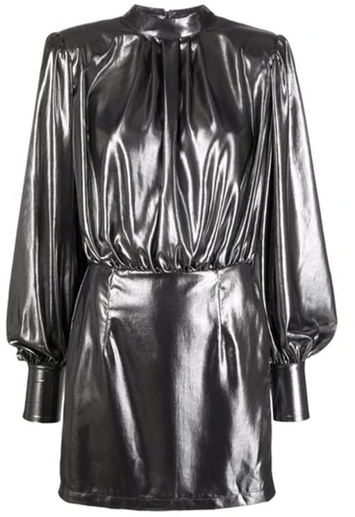 Blanca Vita BLANCA VITA Silver Polyester Cocktail Dress
