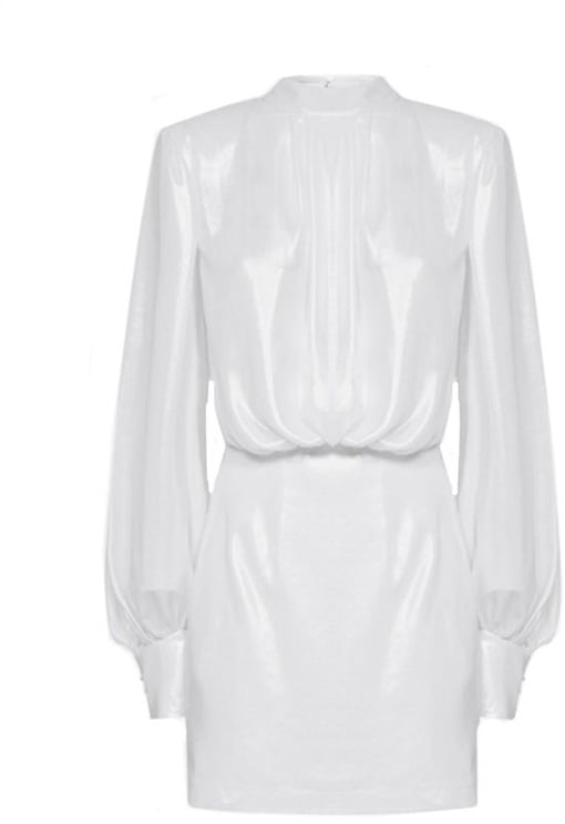 Blanca Vita BLANCA VITA White Polyester Casual Dress