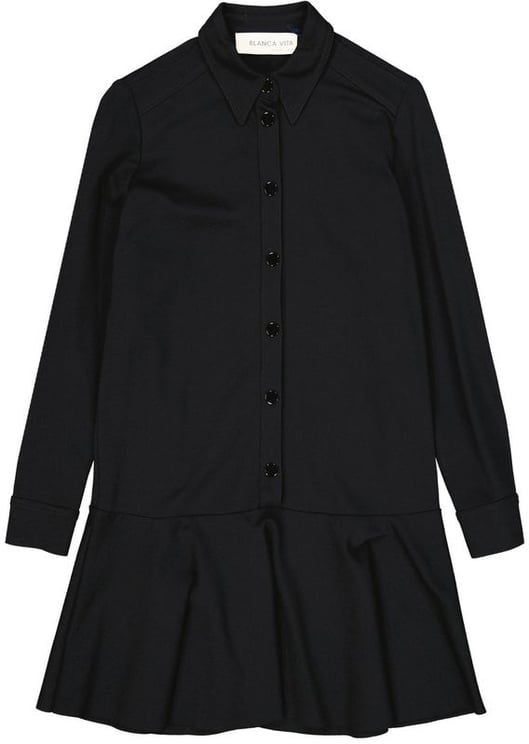 Blanca Vita BLANCA VITA Black Elastane Casual Dress