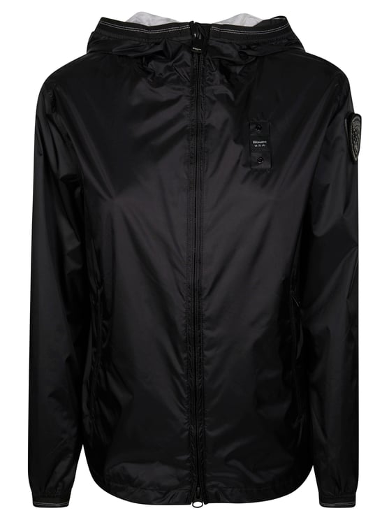 Blauer Kway Lightweight Hooded Logo Jacket