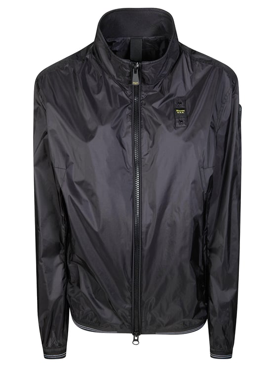 Blauer Bomber Stand Up Collar Smooth Jacket