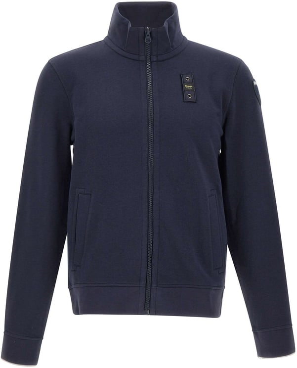 Blauer Sweaters Blue