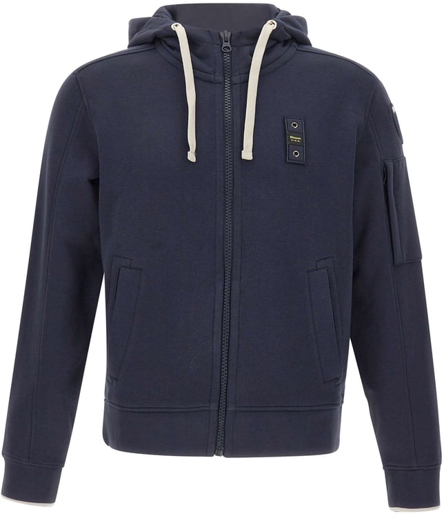 Blauer Sweaters Blue
