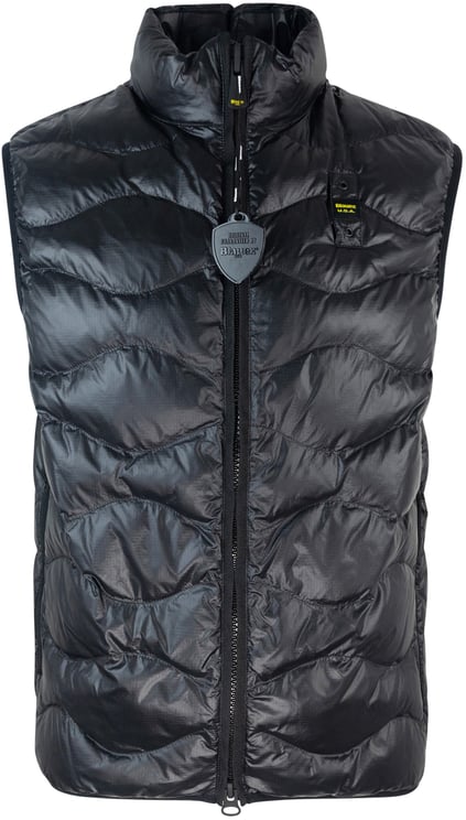 Blauer Jackets Nero Interno Beige Naturale