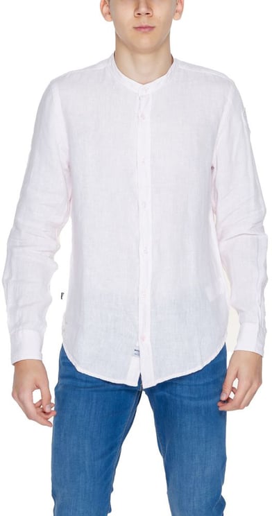 Blauer Blauer Multicolor Linen Dress Shirt