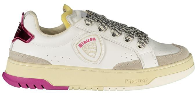 Blauer Blauer White Polyurethane Women Sneaker