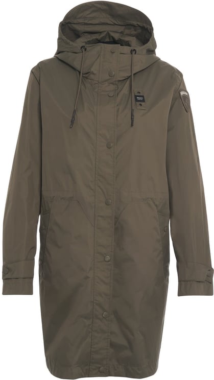 Blauer Parka 'Thrush'