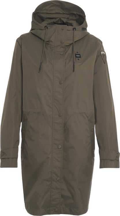 Blauer Parka 'Thrush'