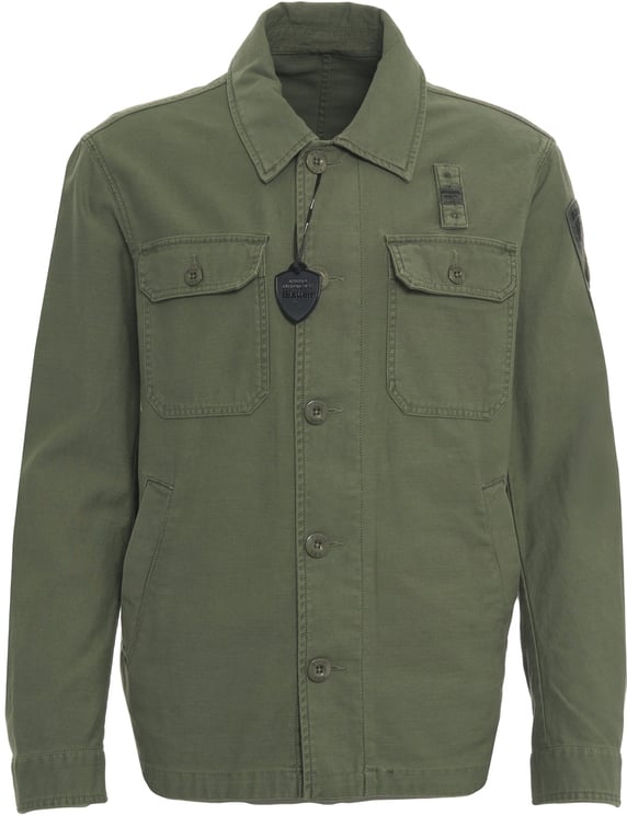 Blauer Overshirt 'Goodale'