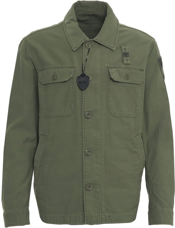 Blauer Overshirt 'Goodale'