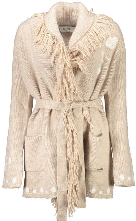 Blugirl Blugirl Beige Polyamide Women Cardigan