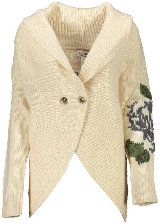 Blugirl Blugirl Beige Acrylic Women Cardigan