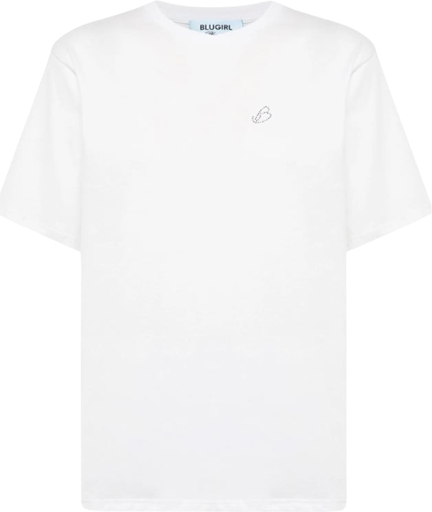 Blugirl T-Shirts And Polos Bianco Ottico