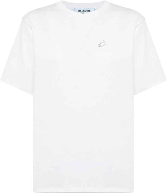 Blugirl T-Shirts And Polos Bianco Ottico