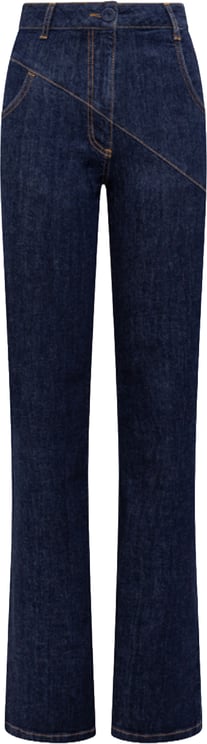 Blugirl Trousers Den.Blue Dark Wash