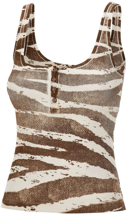 Blumarine Top Brown