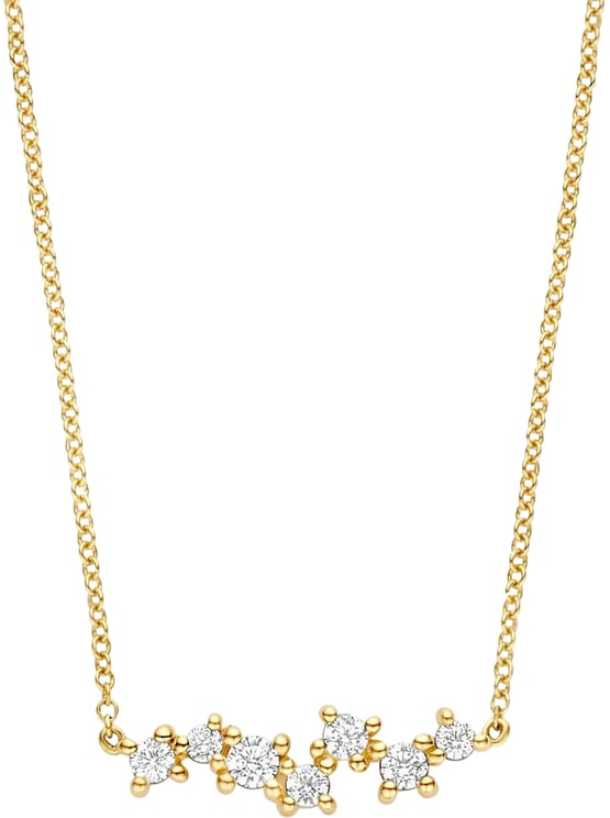 Blush Blush Collier 3191YZI 14k Geelgoud met Zirkonia's