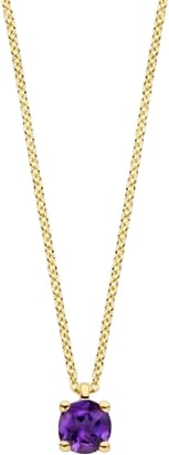 Blush Blush Collier 3200YAM Februari 14k Geelgoud met Amethyst 42cm