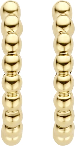 Blush Blush Oorbellen 7264YGO 14k Geelgoud met Bolletjes Motief 11,7mm