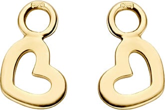 Blush Blush Oorbedels 9057YGO 14k Geelgoud Hartjes Open 8,6mm x 5mm