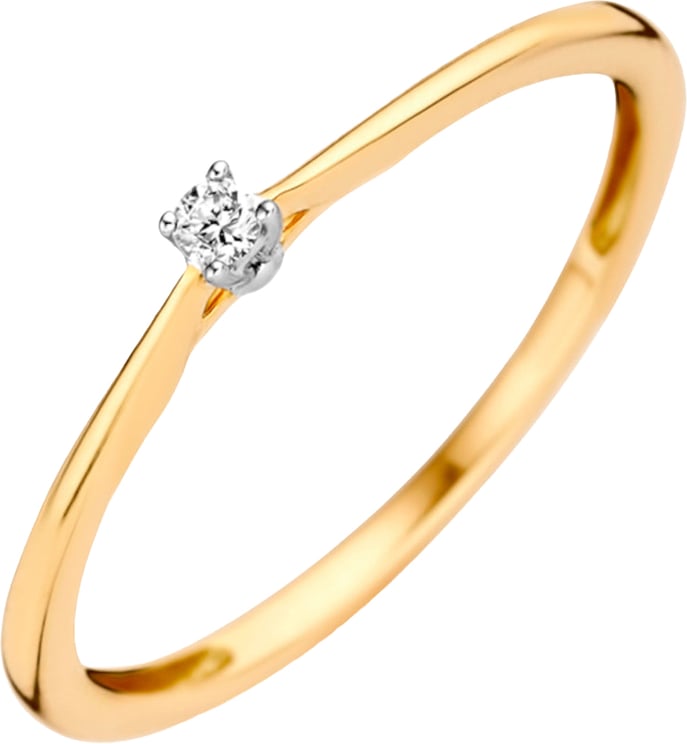 Blush Blush Diamonds - Ring - Goud