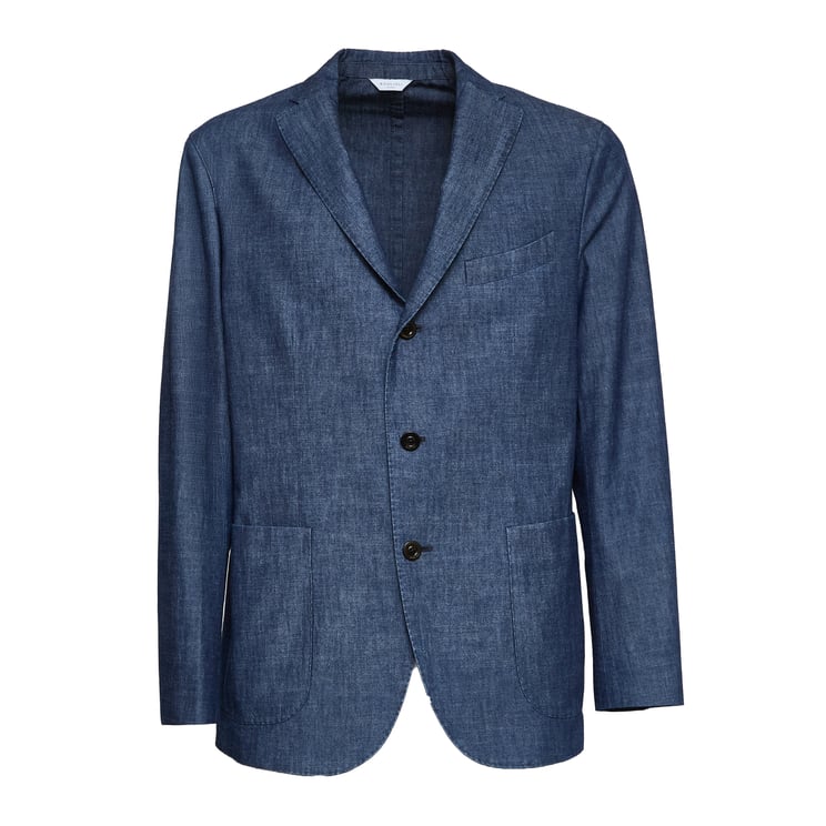 Boglioli Denim K Jacket Classic Blazer