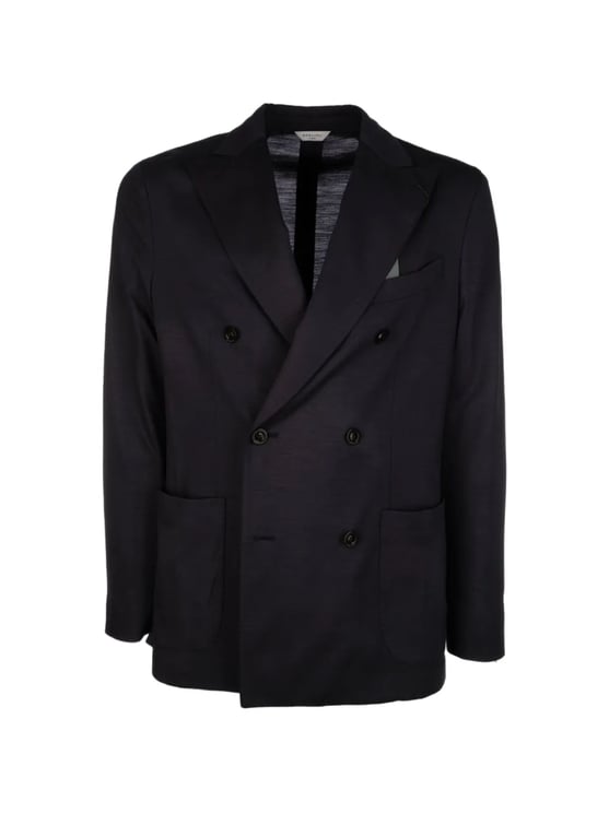 Boglioli Tailored Wide Lapels Double-Breasted Jacket